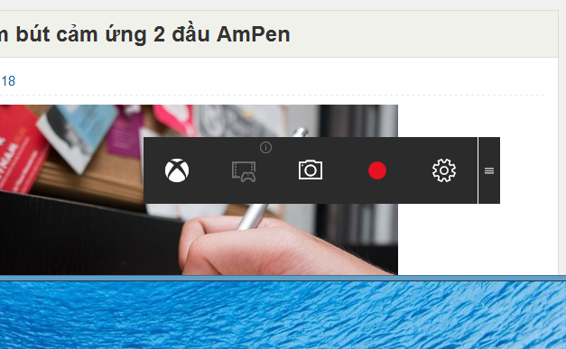 [Thủ thuật] Quay màn hình ứng dụng trong Windows 10 mà không cần cài gì thêm