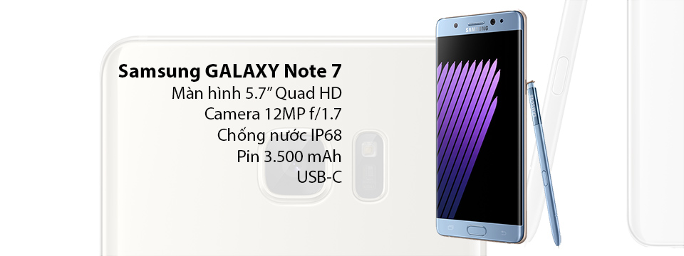 Samsung ra mắt Note 7: nhận dạng mống mắt
