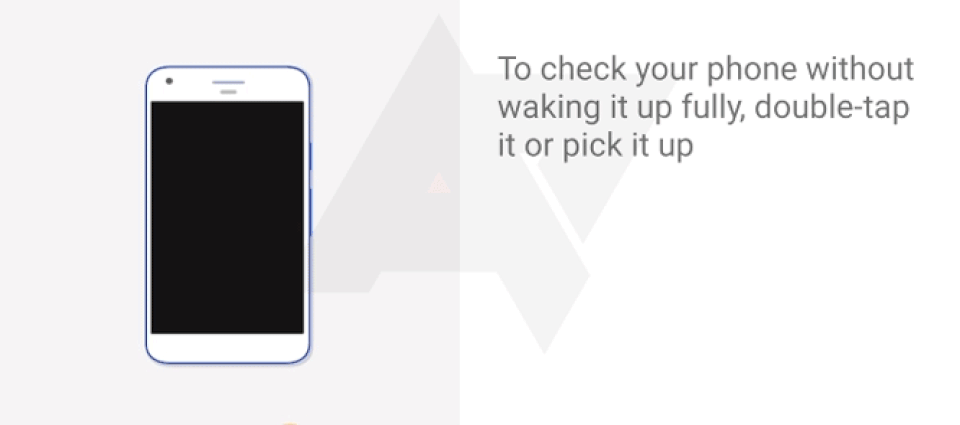Máy Nexus mới sẽ có double tap để xem nhanh thông báo, chế độ màn hình vàng Night Light