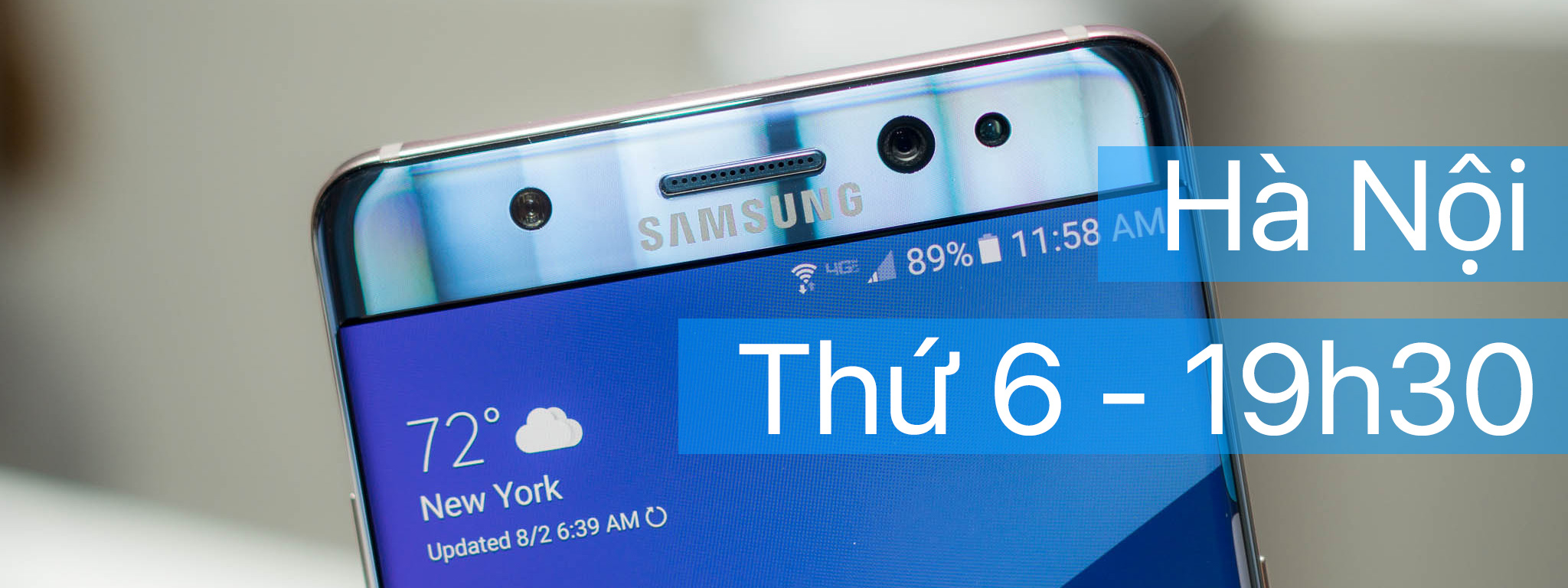 Mời offline Galaxy Note 7 ở Hà Nội, tối thứ 6 tuần này (12/8)
