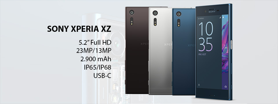 [IFA 2016] Sony Xperia XZ: 5,2", thiết kế viền nhôm mới, camera cải tiến, chống nước, USB-C