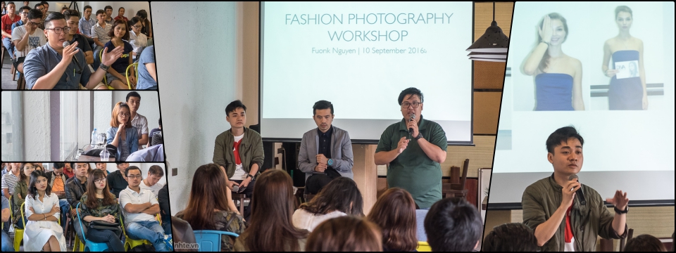 [Hình ảnh & Video] Workshop "Nhiếp ảnh Thời trang" với Pro-K & Founk Nguyễn