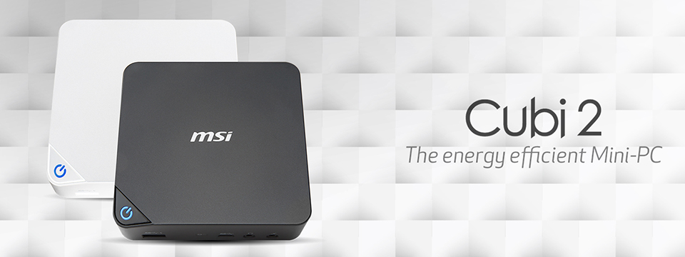 MSI ra mắt Cubi 2 chạy Core i thế hệ 7, có khe M.2, gắn thêm được ổ 2,5" HDD