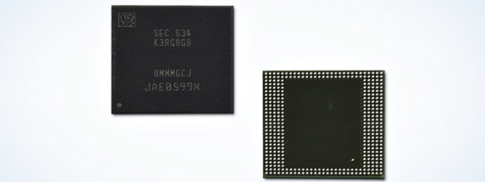 Samsung công bố chip LPDDR4 8 GB, mở đường cho thế hệ thiết bị di động màn hình 4K, chơi VR
