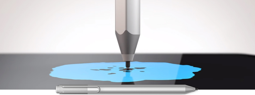 Vẫn là bút Surface Pen cũ nhưng dùng với Surface Studio sẽ nhạy hơn, tốt hơn