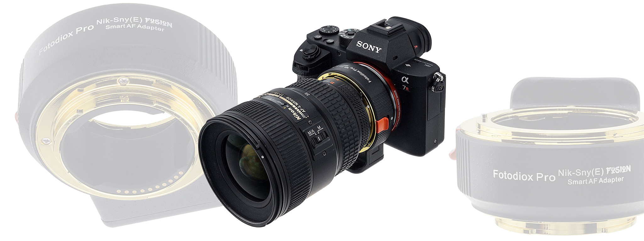 Ngàm chuyển Nikon F sang Sony E mount: Hỗ trợ AF, chống rung, EXIF, giá $370