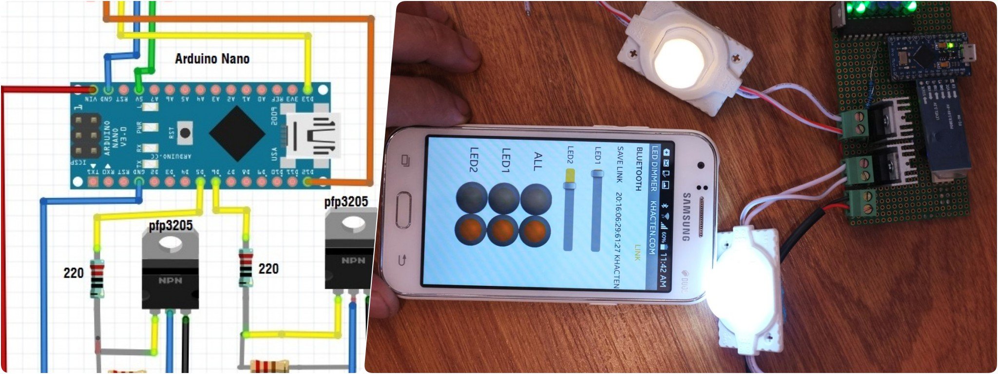 [DIY] Tự làm hệ thống đèn điều khiển bằng smartphone
