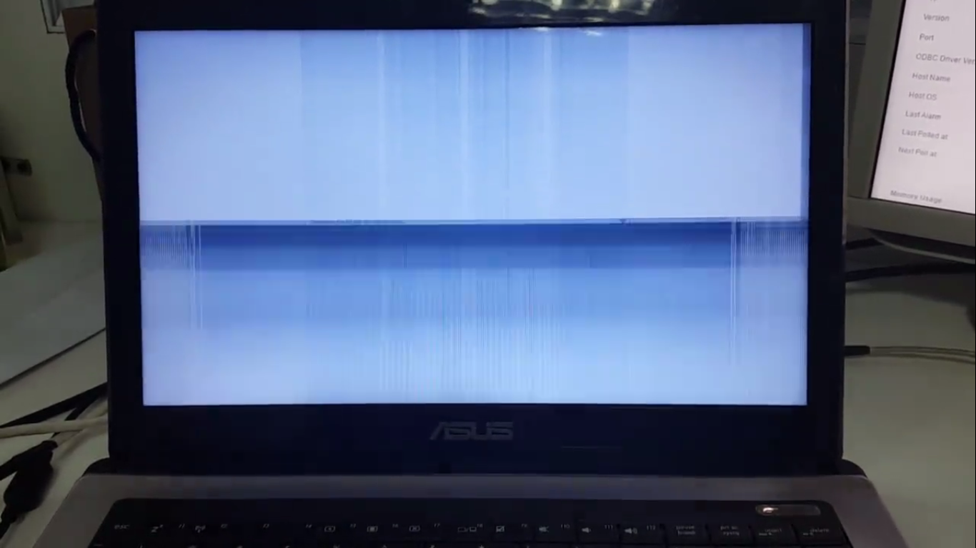 Màn hình laptop Asus K43SD bị nháy
