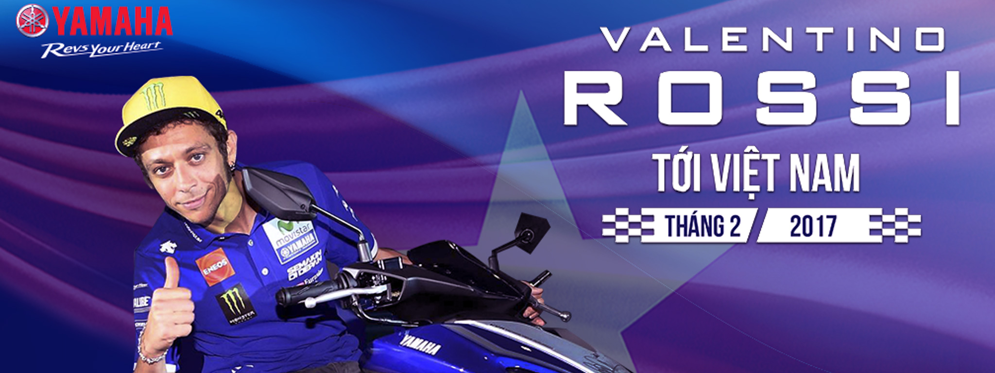 Tháng 02/2017, Valentino Rossi sẽ đến Việt Nam!