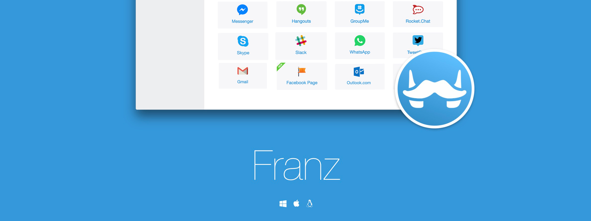 Franz: phần mềm chát đa nền tảng đáng dùng (Mac &Win)