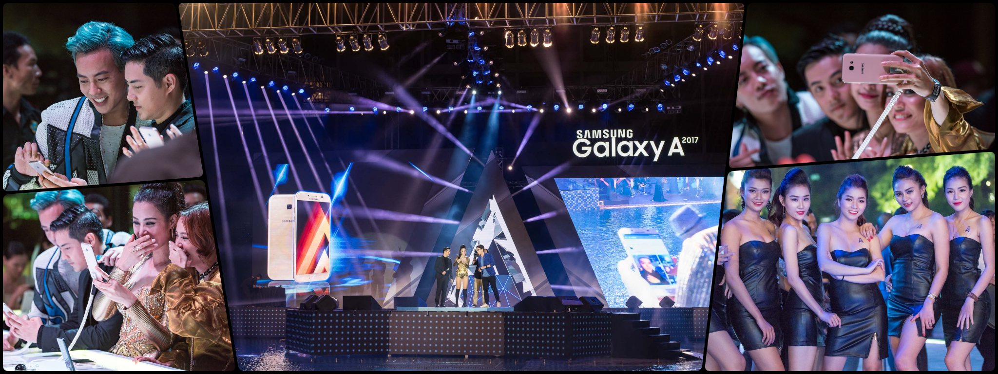 Toàn cảnh sự kiện “A Night pool party” ra mắt chính thức dòng sản phẩm Samsung Galaxy A 2017 tại HCM