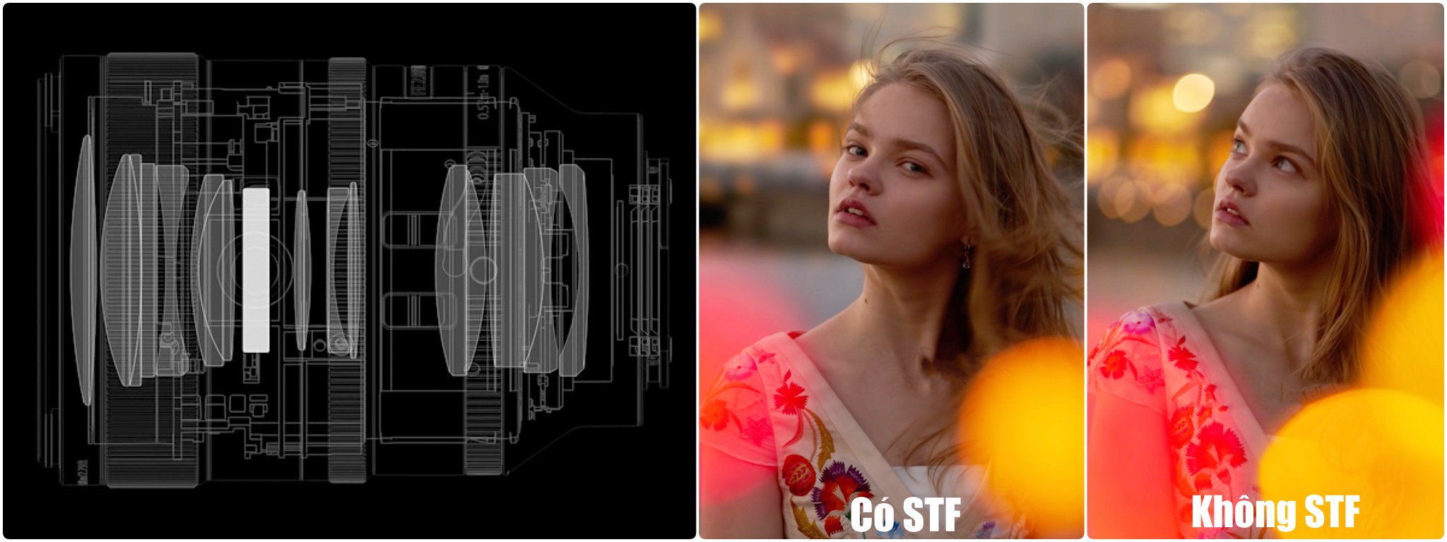 Chi tiết về công nghệ Smooth Trans Focus: Bí quyết tạo Bokeh siêu mịn trên ống kính Sony G Master