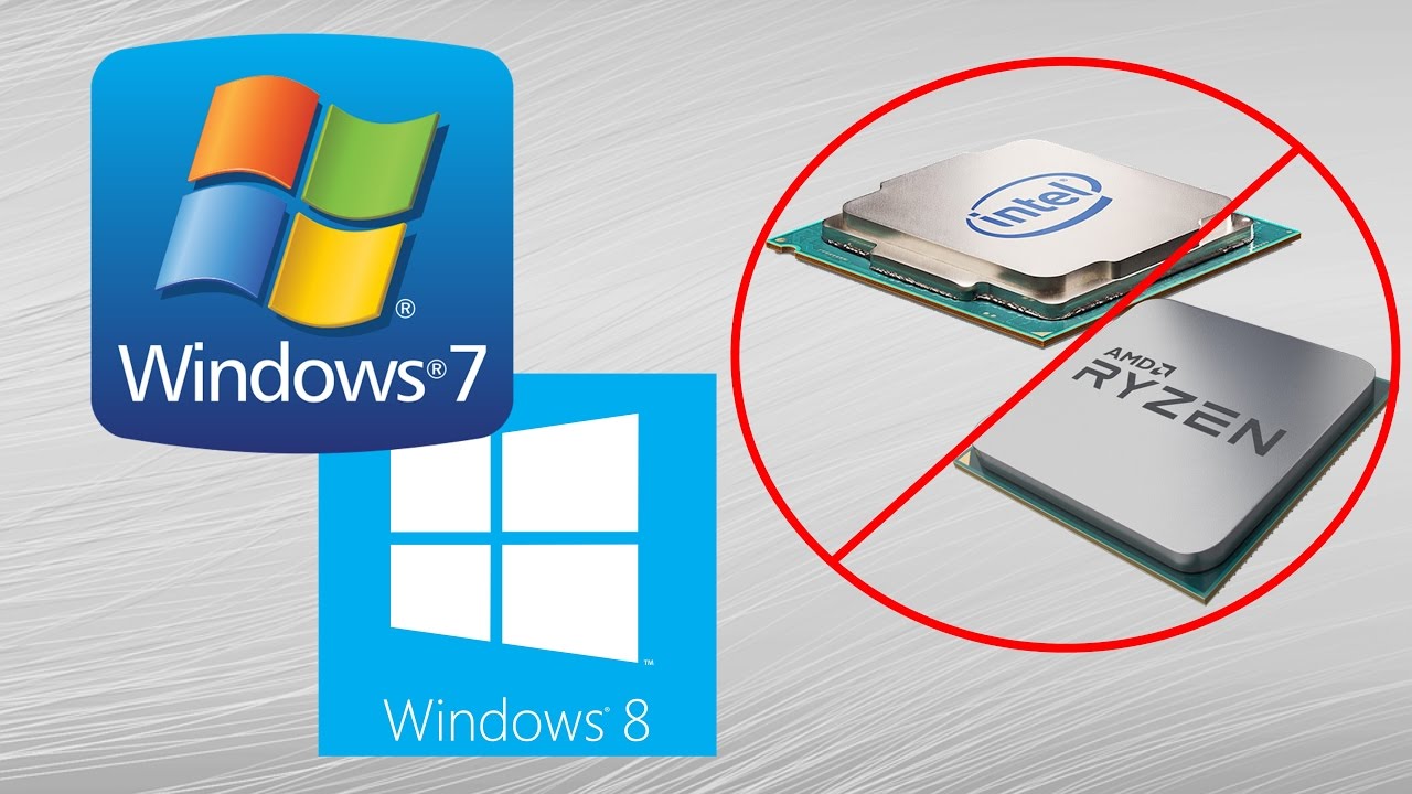 Microsoft khoá tính năng cập nhật bản vá của Windows 7 và 8.1 với PC Kaby Lake và Ryzen