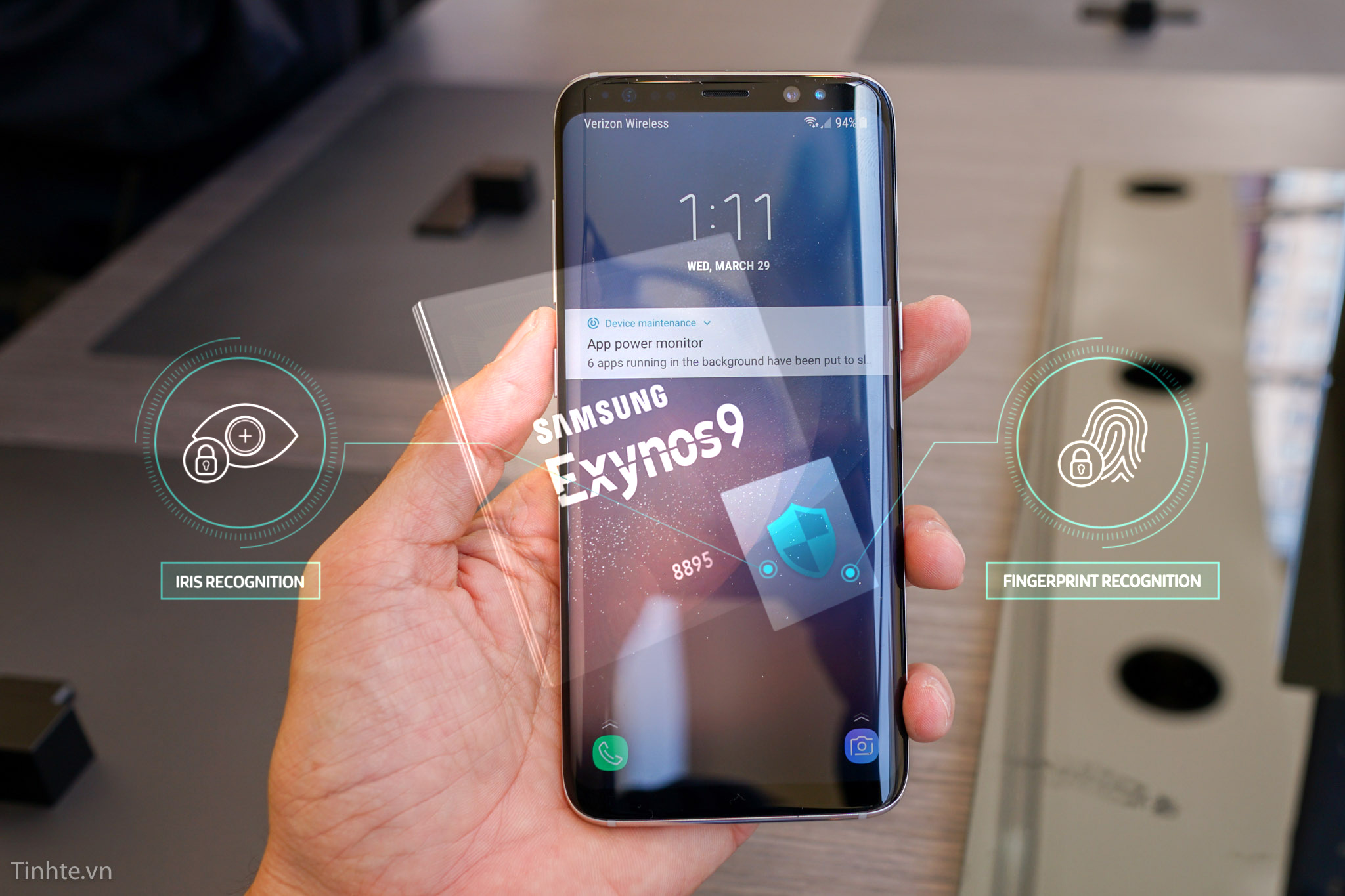 Chi tiết con chip Exynos 8895 của Galaxy S8 sắp bán ở VN: mạnh hơn, pin lâu hơn, thông minh hơn