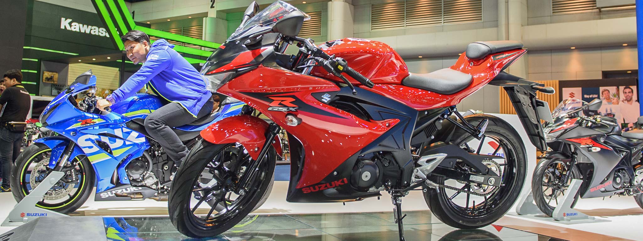 [BIMS 2017] Suzuki GSX-R150 2017; sportbike cỡ nhỏ sẽ sớm về Việt Nam?